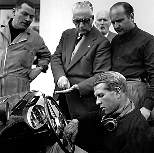 Enzo Ferrari, Peter Collins