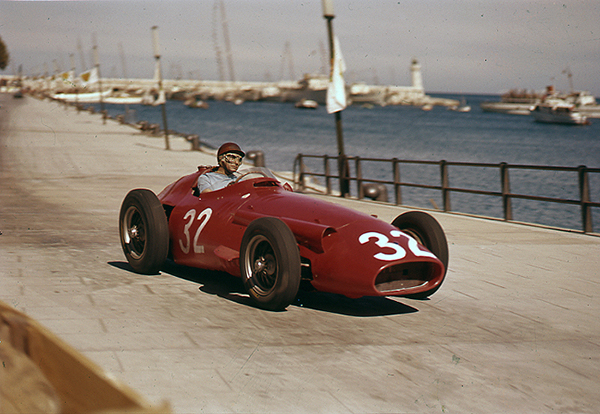 Fangio, Maserati, Monaco, klemcoll